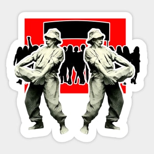 Socialism Strike Rights at work Sticker